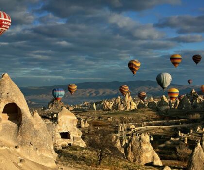 Goreme Valley panoramic view