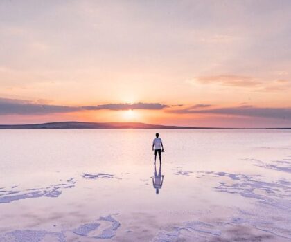 Lake Tuz Pink Salt