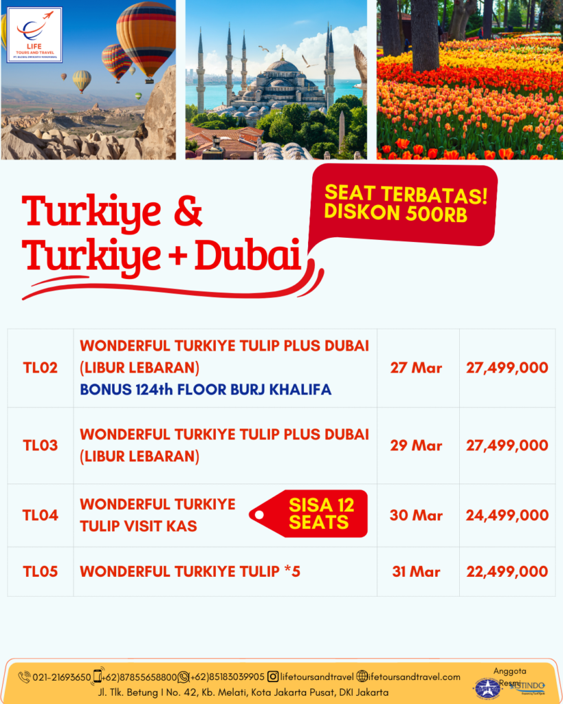 TURKIYE + DUBAI LEBARAN
